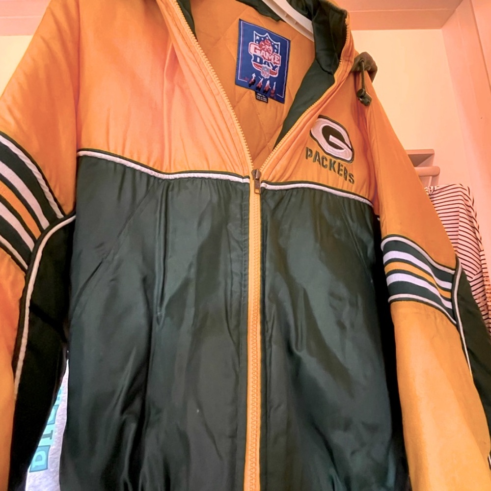 Game Day NFL Green Bay Packers Jacket Size XL